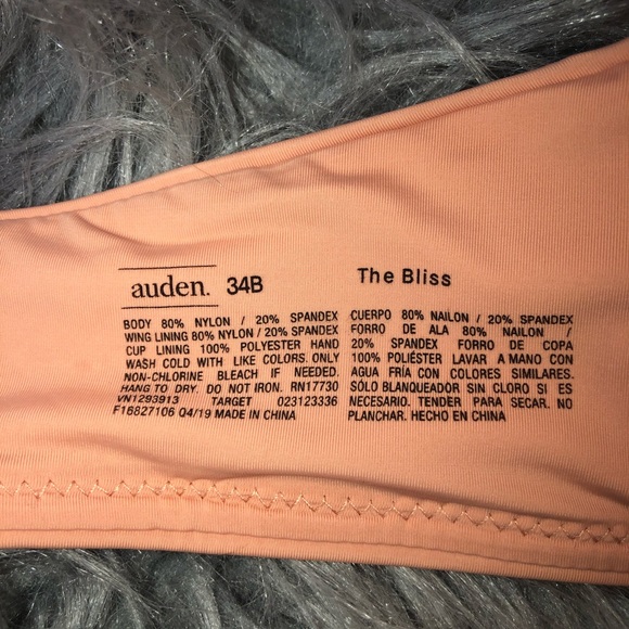 NWOT peach target bra - Picture 5 of 6